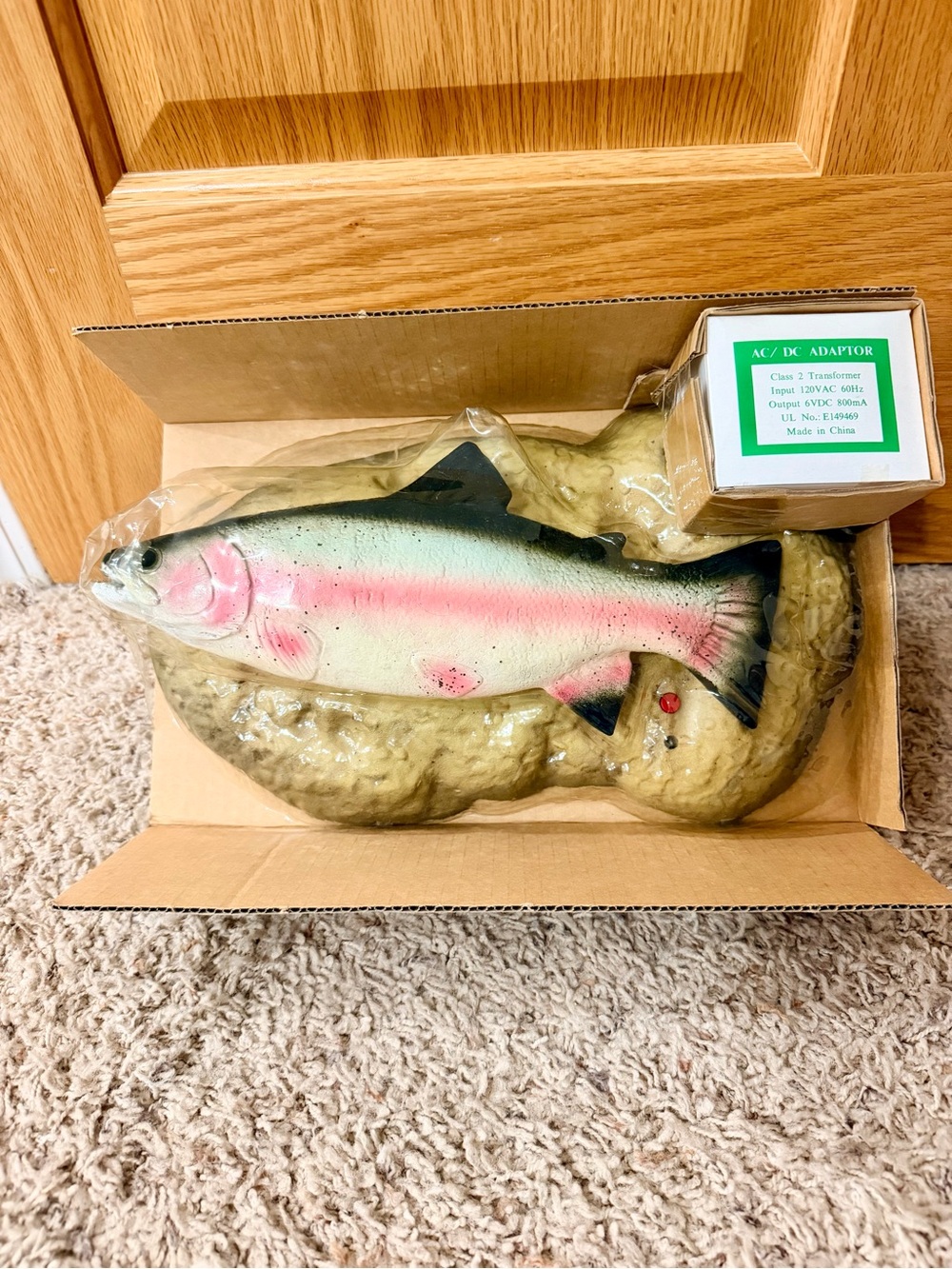 Travis the Singing Trout - motion activated!